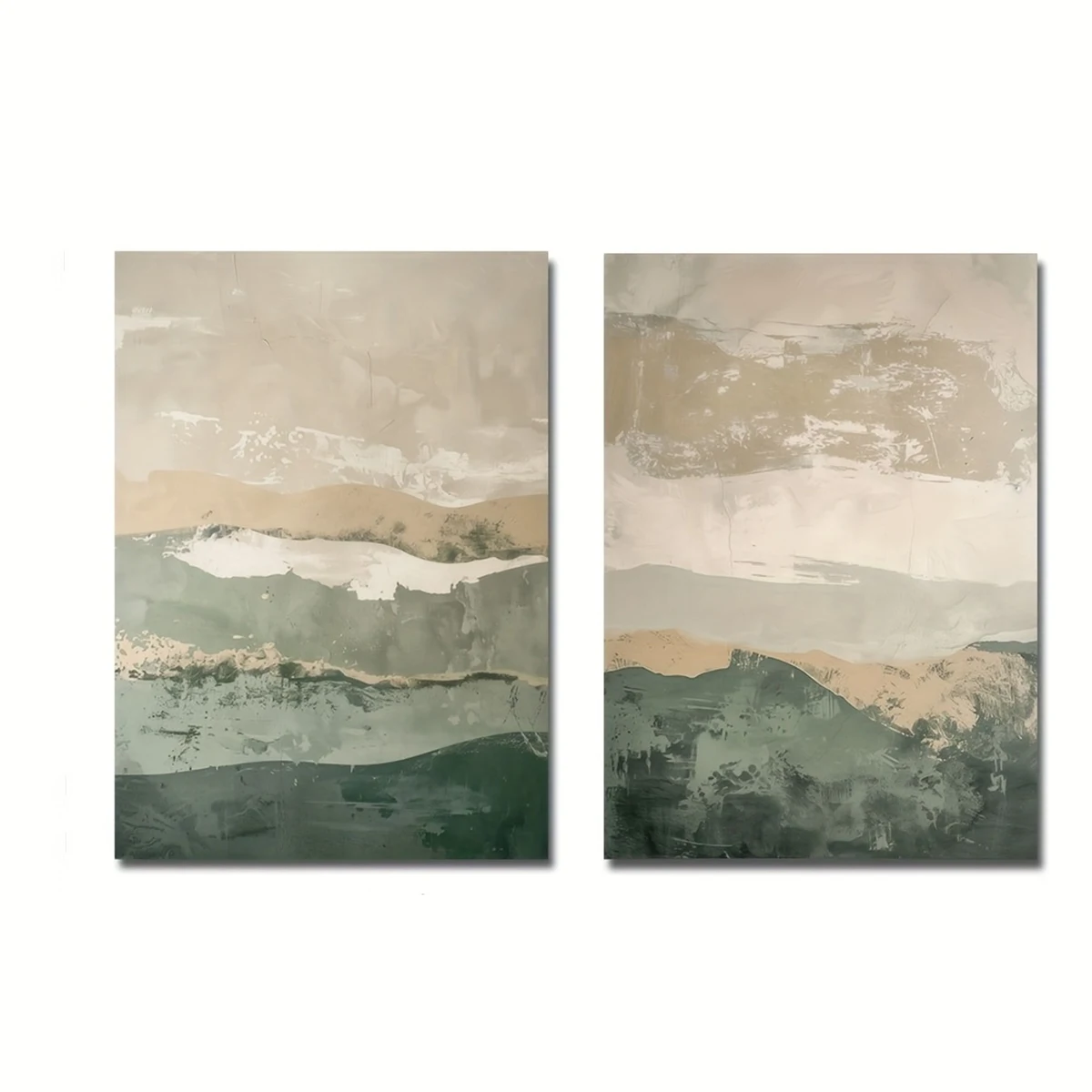 Wabi Sabi Mountain Canvas Prints (2pcs Set) 5