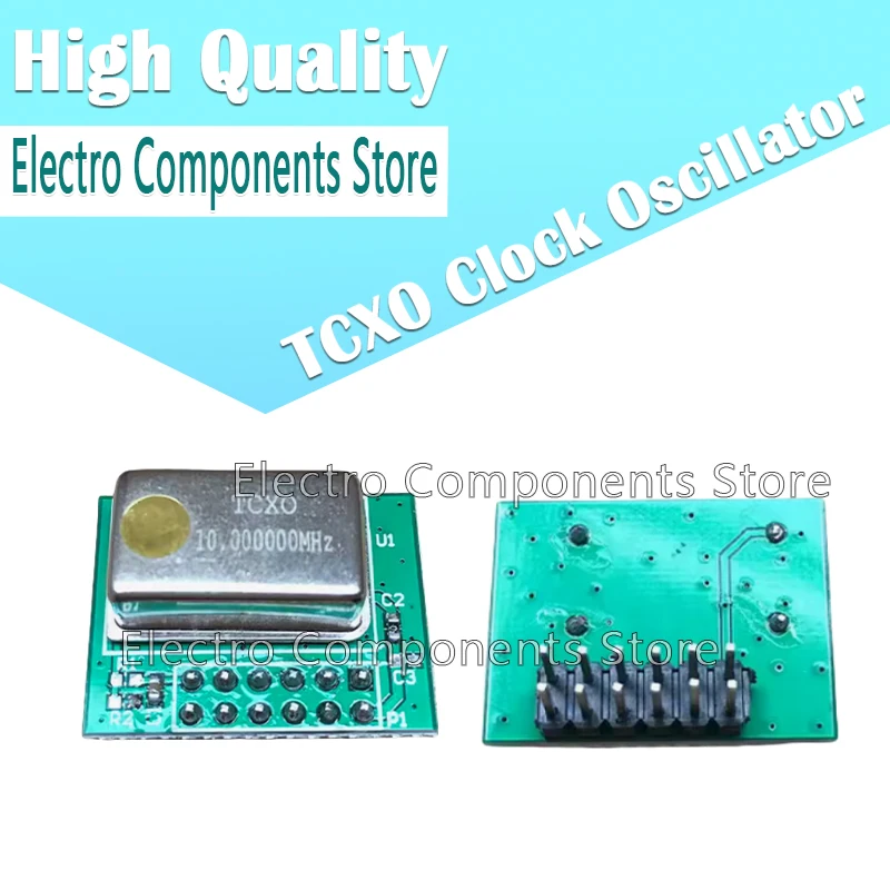 HackRF One TCXO Clock Oscillator 0.1PPM External Clock High-Precision TCXO Crystal Oscillator Module 0.1~0.5PPM DIP OSC