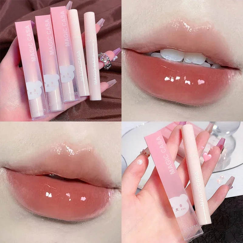MirrorWaterLipGlossLastingMoisturizingLiquidLipstickWaterproof