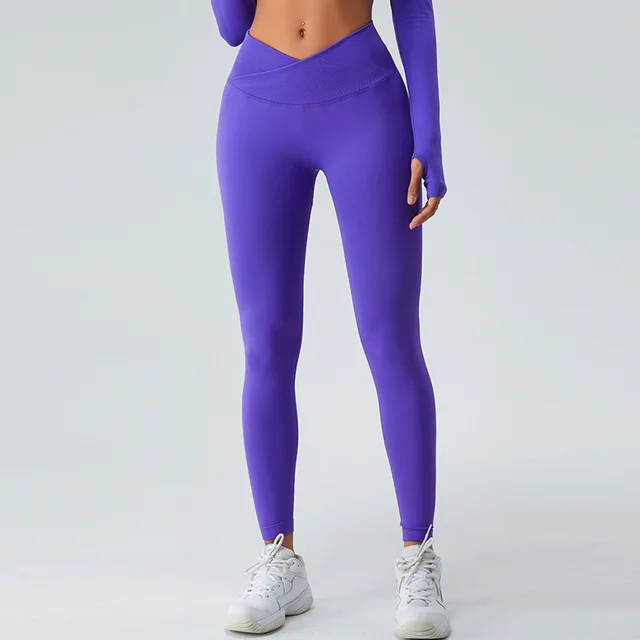 High Waisted Abdominal Hip Lifting Fitness Pants Quick Drying Tight Fitting Sports Internet Famous Peach Running Yoga Leggings