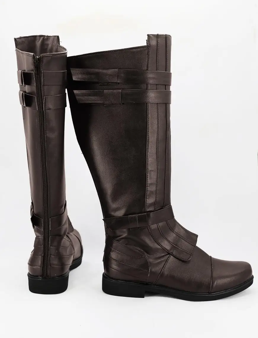 thumbnail image 1 of Zapatos unisex Jedi, botas para hombres adultos, zapatos de Anakin de la película, zapatos de batalla espacial, juegos de rol para atuendos, fantasía, fiesta de Halloween, regalos de Navidad, 1 of 5