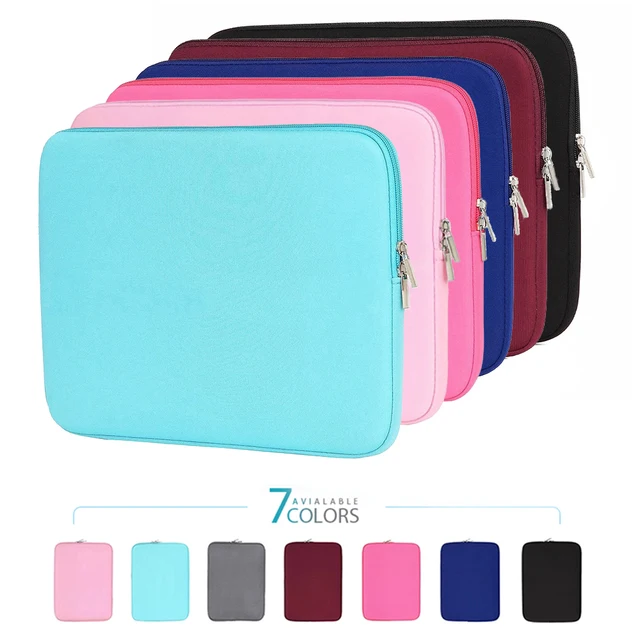 Soft Cotton Laptop Sleeve Bag Case For Notebook Tablet Cover 11" 12" 13" 15" 15.6" For Macbook Retina 13 Xiaomi Huawei HP Dell