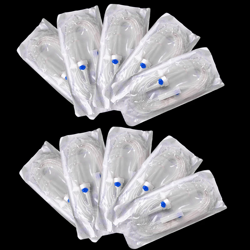 10 Stück AZDENT Dental-Spülrohr, Einweg-Spülrohr für Implantate, chirurgische Mundspülung, steriles Schlauchset, passend für W&H und NSK – Detail 10