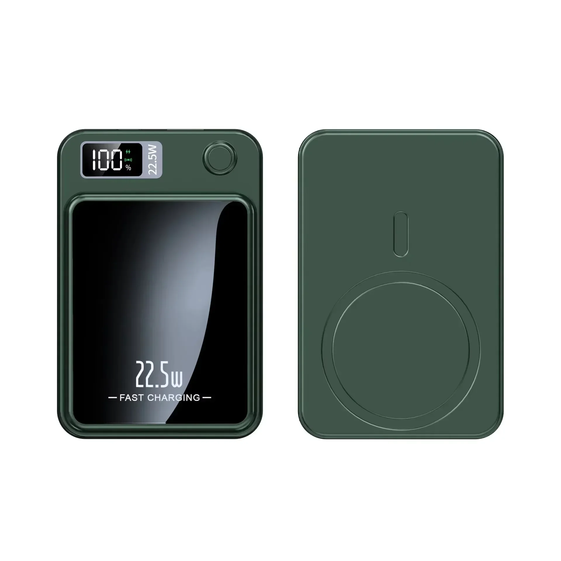 10000mAh Portable Magnetic Power Bank Fast Wireless Charger  for Iphone 12 13 14 Pro Max Macsafe External Auxiliary Battery Pack 6