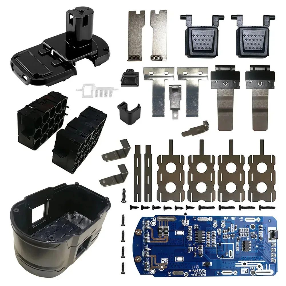 P108 15*18650 배터리 플라스틱 케이스 충전 보호 회로 기판 PCB RYOBI 18V 9Ah P103 BPL-1815/1820G/18151/1820 ONE+