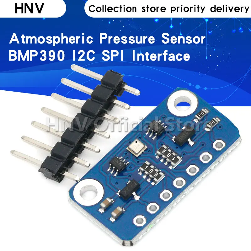 BMP390 high precision atmospheric pressure sensor module I2C SPI interface compatible with