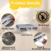 Transparent Quilt Clothing Storage Bag Large Capacity Foldable Quilt Storage Bag Moisture-proof and Dust-proof Storage Bag 4