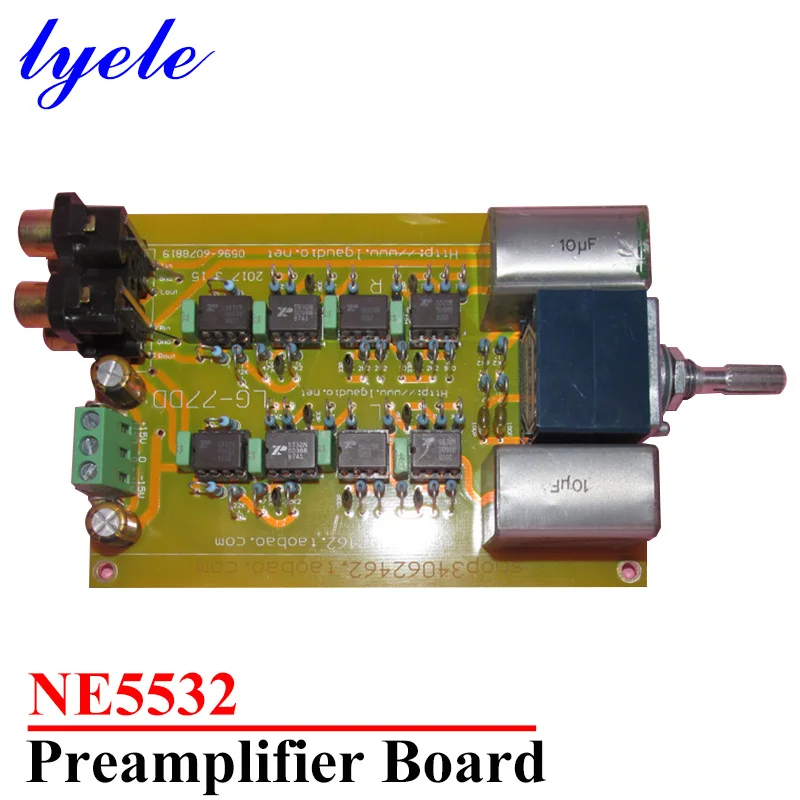 

Douglas Self NE5532*8 Pre-amp Power Amplifier Board Ultra-low Distortion DIY Amplifier Audio