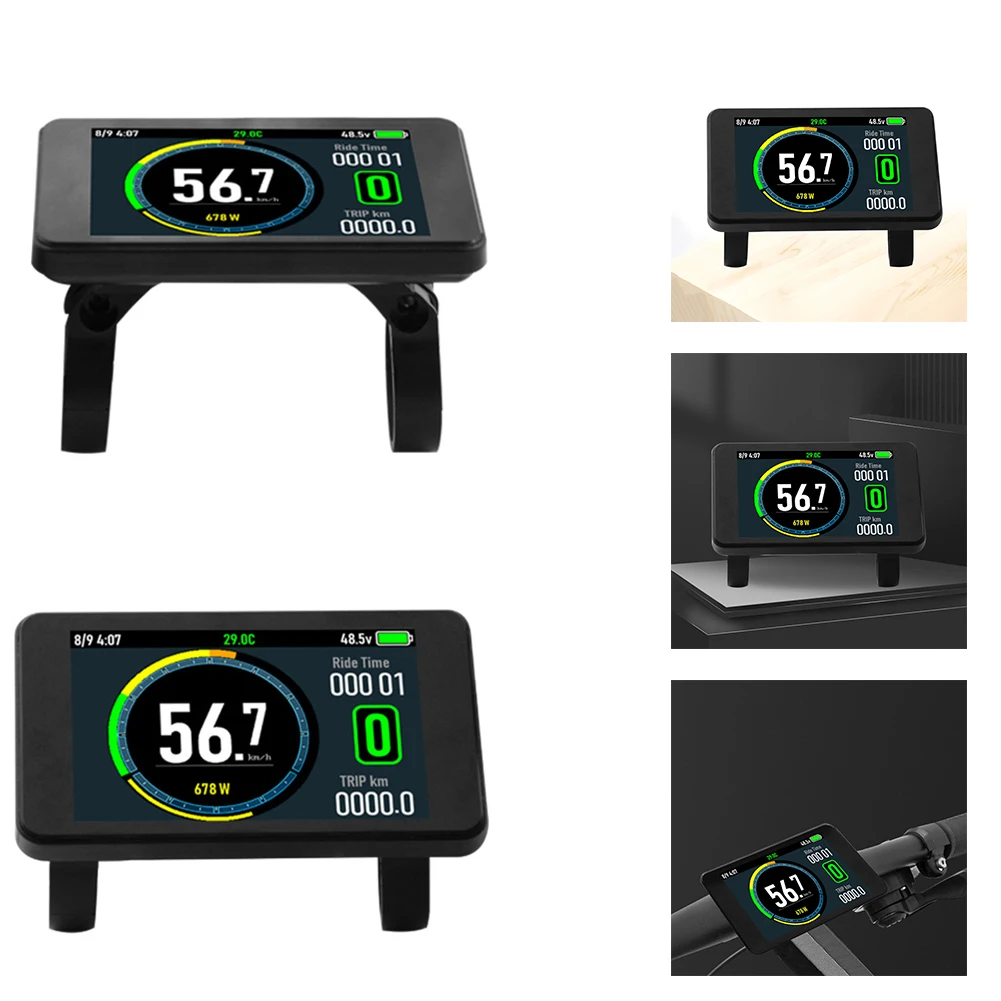 Bleiben Sie informiert während der Fahrt mit für 24 v7for 2v E-Bike T8 buntes LCD-Display für 2 5s kds bafang v5 für 2 kt Protokoll – Detail 6
