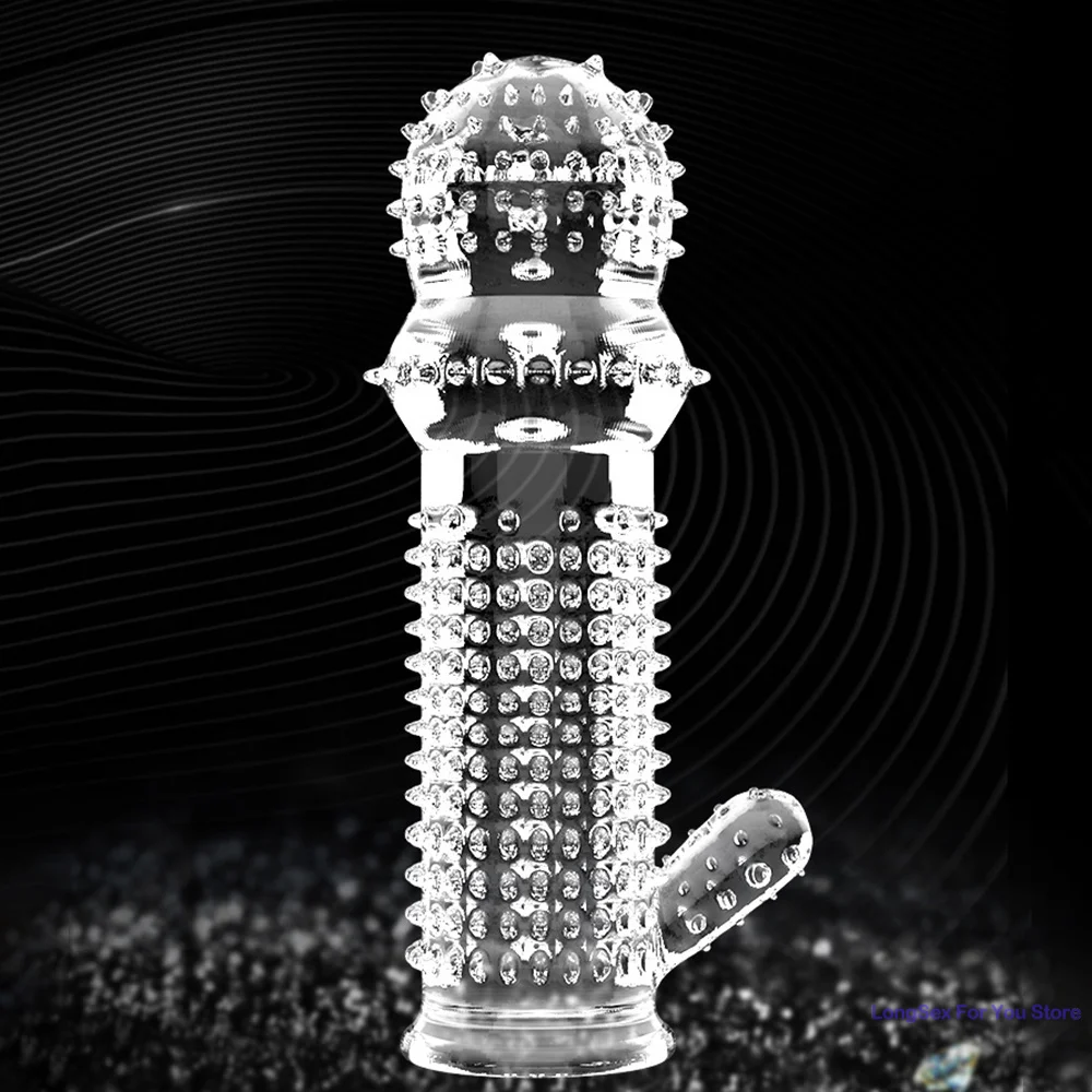 Special Condoms Adult Sex Toys For Man Sensation Female G-spot Vaginal Stimulation Condoms Sophora Viciifolia Spike Penis Sleeve - Image 2