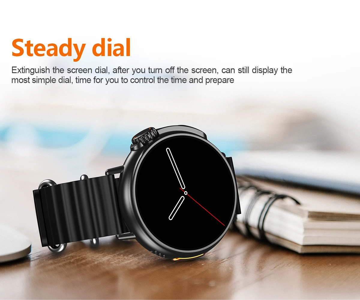 Title 14, Smartwatch con schermo AMOLED da 1.6 pollici a ...