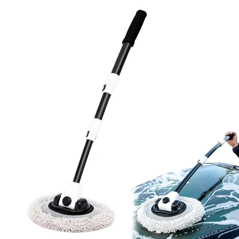 

Car Wash Brush With Long Handle Cleaning Mop For Car Cleaning Car Wash Brush Provide More Flexibility When Washing Car