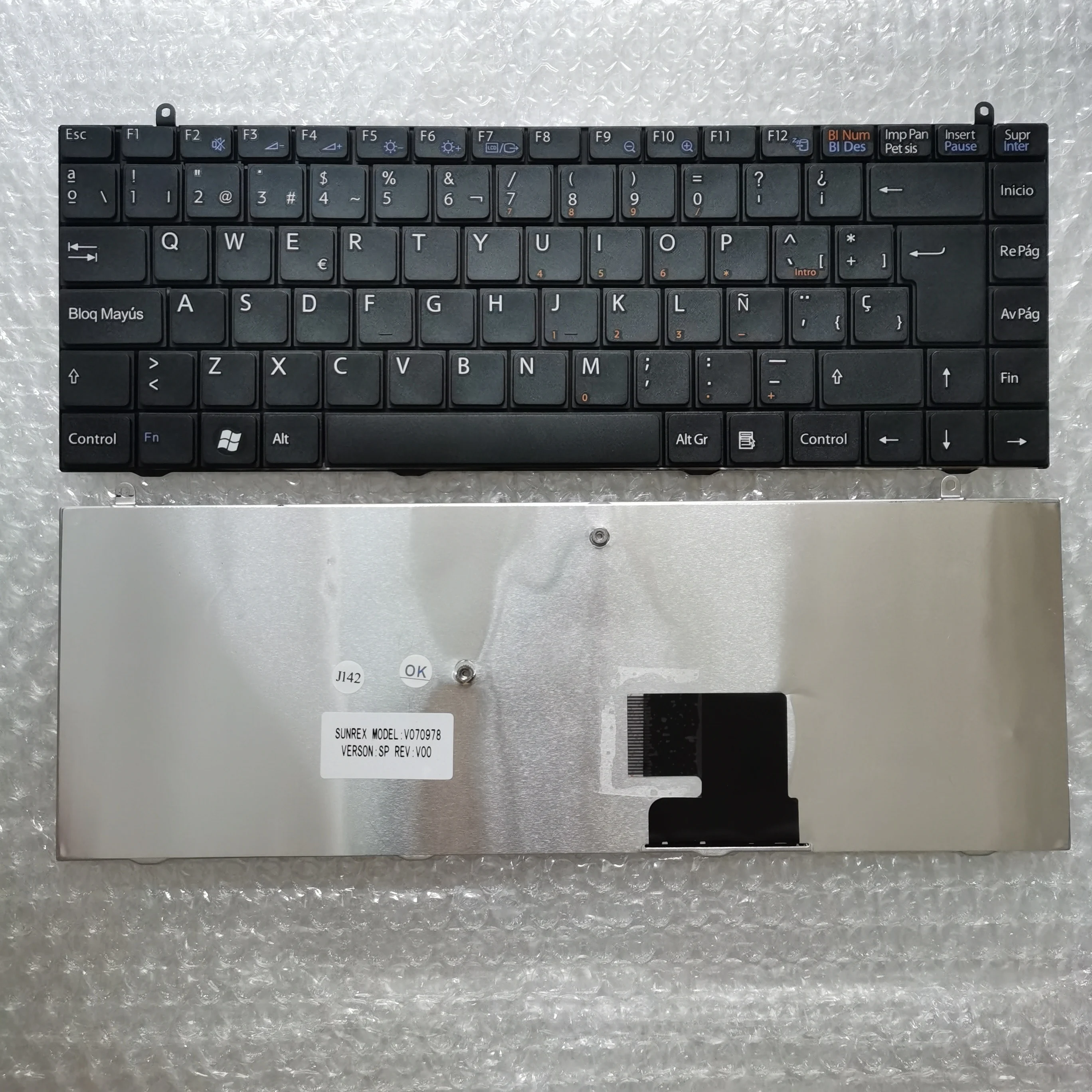 

Клавиатура для ноутбука XIN для Sony VAIO VGN-FZ FZ FZ15 FZ17 FZ19 FZ25 FZ27 с испанской раскладкой