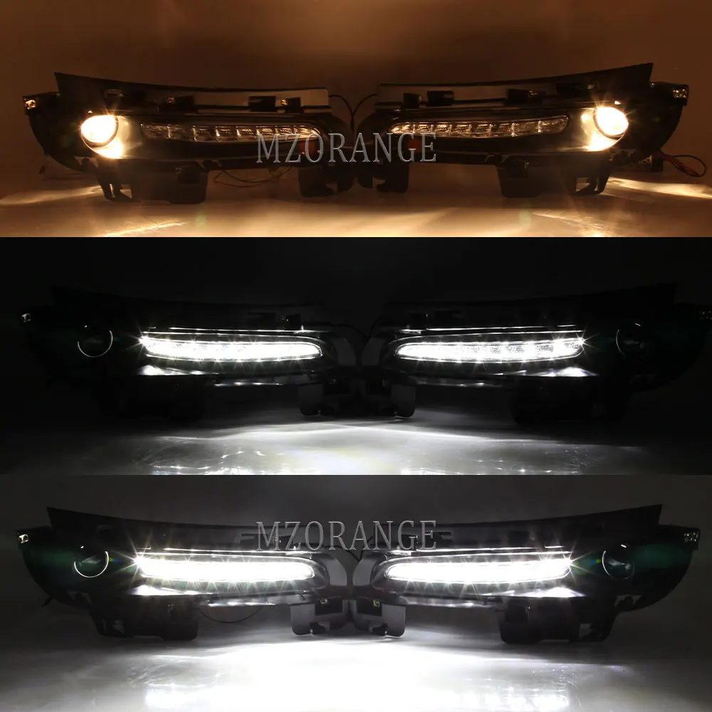 2014 Jeep Latitude Running Lights FIONE LED DRL Lights - Direct - View #2