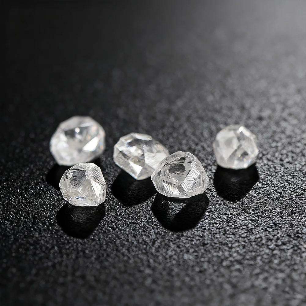 Synthetische Diamantperlen, unregelmäßig geformte lose Dichtungsperlen für DIY-Schmuckherstellung, Halsketten, Ohrringe, handgefertigte Accessoires