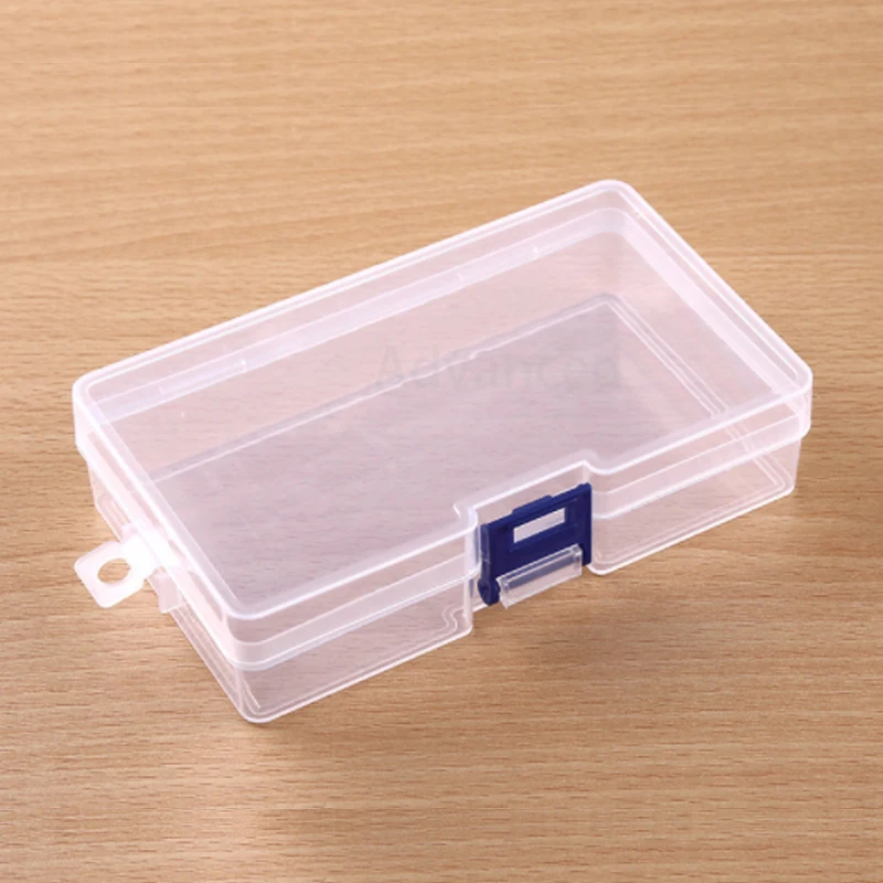 Transparent Plastic Storage Jewelry Box Empty storage box