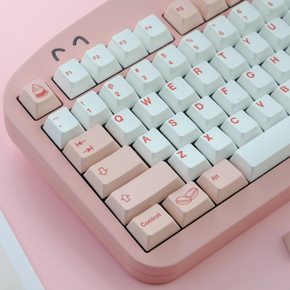 Gmk-patisserie Keycaps Perfil Cereja Pbt Sublimação Dye Teclado Mecânico Interruptor mx Gk61 64 68 75 84 84 96 - Imagem 2