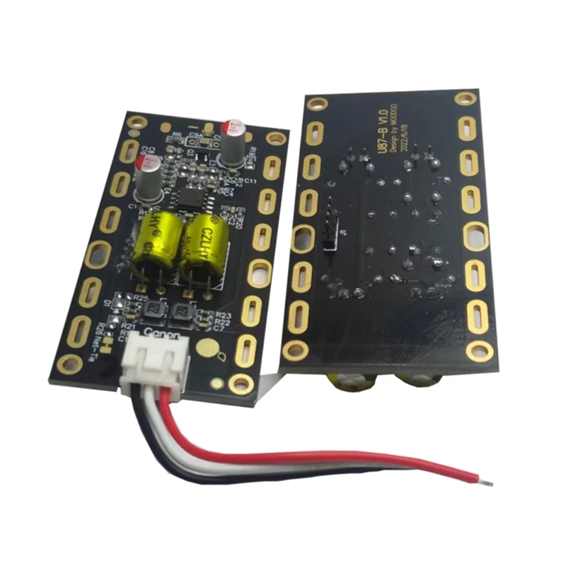 Accessori per microfono dinamico stereo a condensatore a diaframma largo Circuito amplificatore Modulo wireless per riparazione microfono fai-da-te - immagine 5