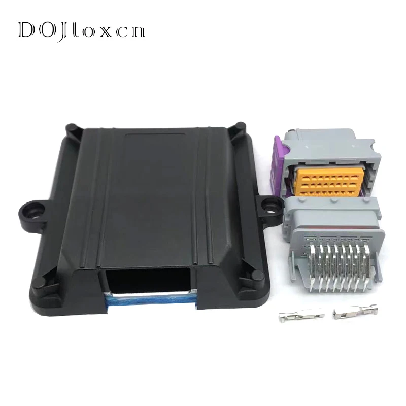 24ピンecu自動車用プラスチックボックス,1セット,自動車用PCB 24ピンecu自動車用プラスチックボックス,1セット,自動車用PCB