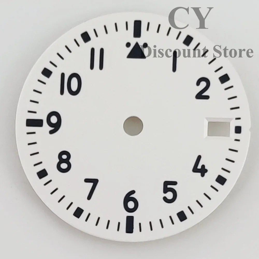 Luminous Multicolor 29mm Watch Dial with Versatile Crown Positions