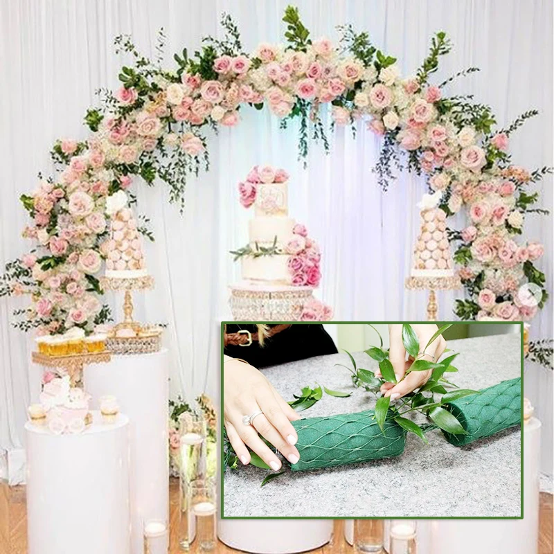 1/14PCS Wedding Garland Oasis Floral Arch Foam Blocks Fresh Cut