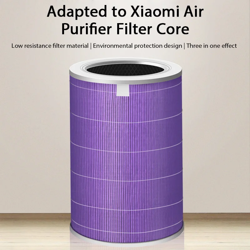 

For Xiaomi Air Purifier Pro/1/2/3 Generation Filter Anti Bacteria Formaldehyde Filter Screen Air Purifier With Chip Air Filter