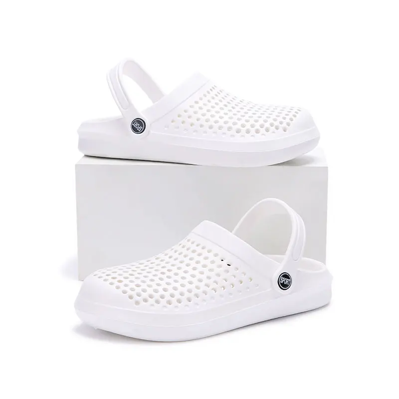 2025, Sommer, bequeme EVA-Clogs, Sandalen für Damen, einfarbig, rutschfest, Strandhausschuhe, Damen, leicht, weiche Sohle, Gartenschuhe – Detail 8