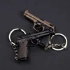 Alloy 1:4 92F Pistol Portable Toy Gun Model Detachable Keychain Fidget Toy for Boy Collection Adults Christmas Xmas Gift 5
