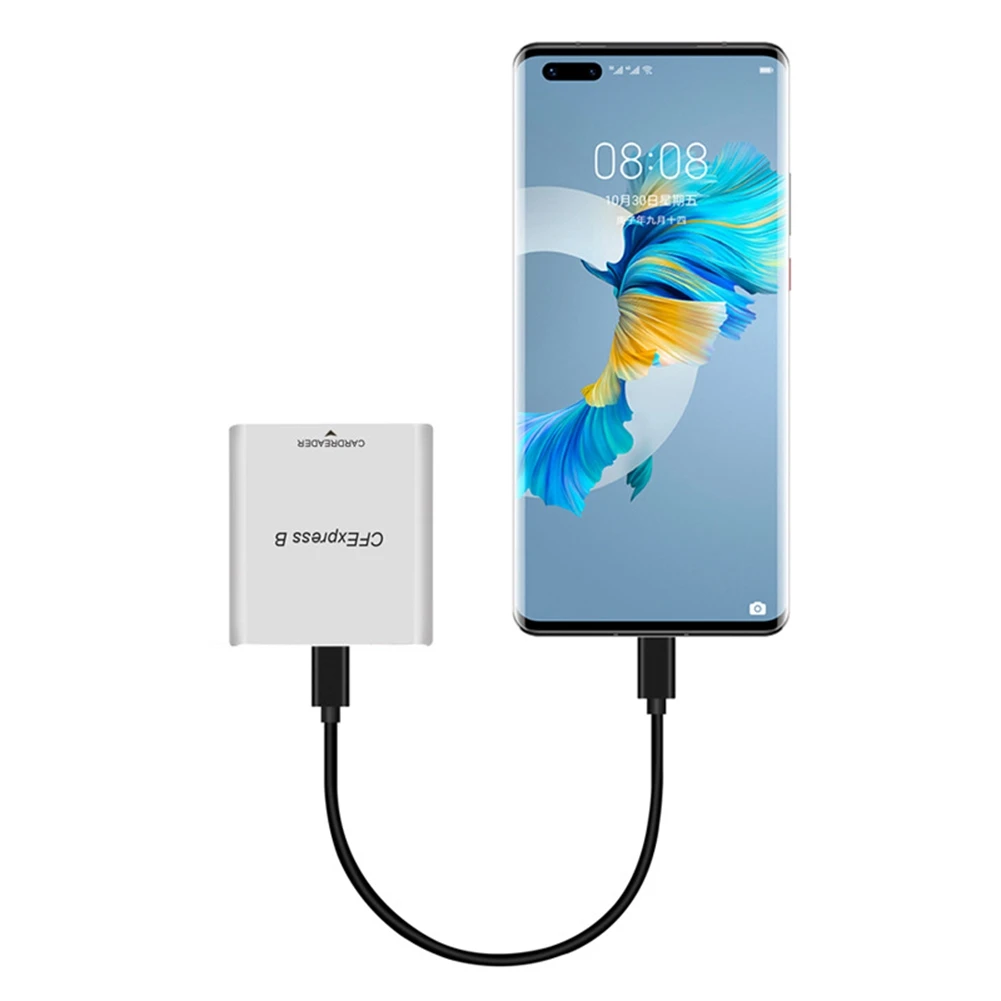 CFexpress CFE 카드 리더 및 A 타입에서 C 타입 케이블 키트, Z6, Z7, 1DX3 카메라 카드용, USB3.1 GEN 2, 10Gbps 카드 리더, PH862