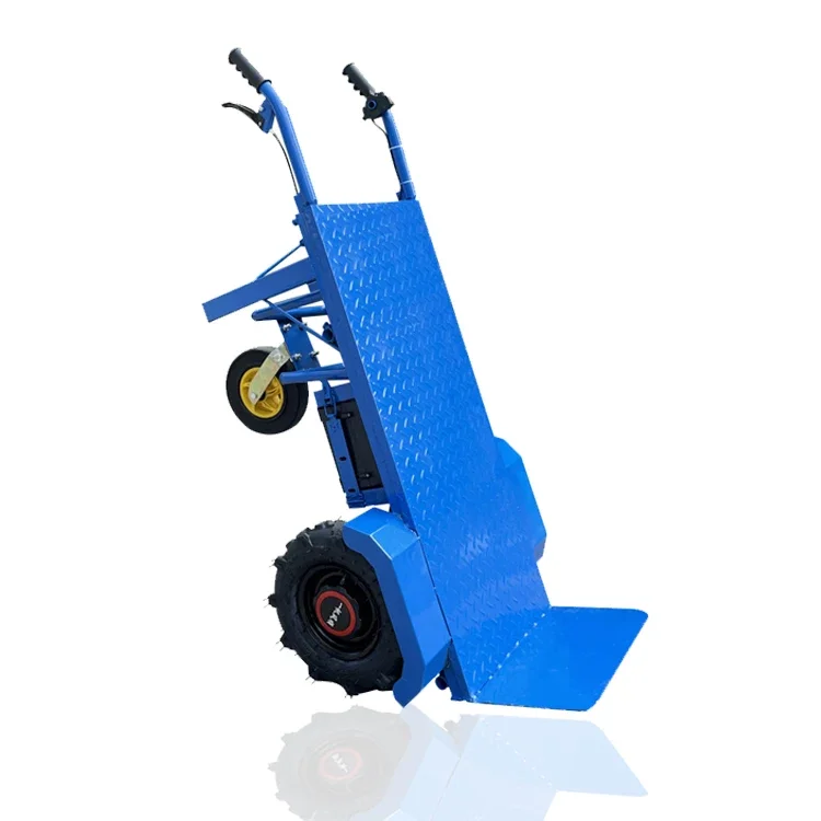 Heavy electric stair climbing trolley hand truck portable stair climbing folding for sale