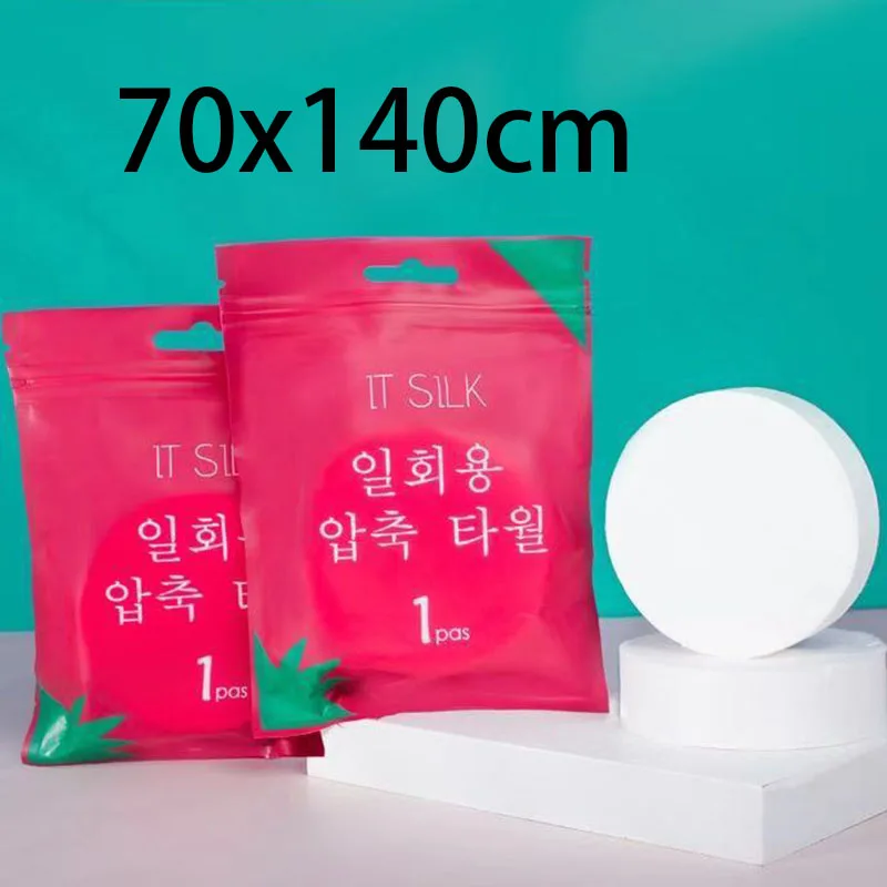 Instant Absorbent Compressed Towel Pure Cotton Travel Pack Small Square Portable Thickened Candy Compression Disposable Towel disposable bath towel