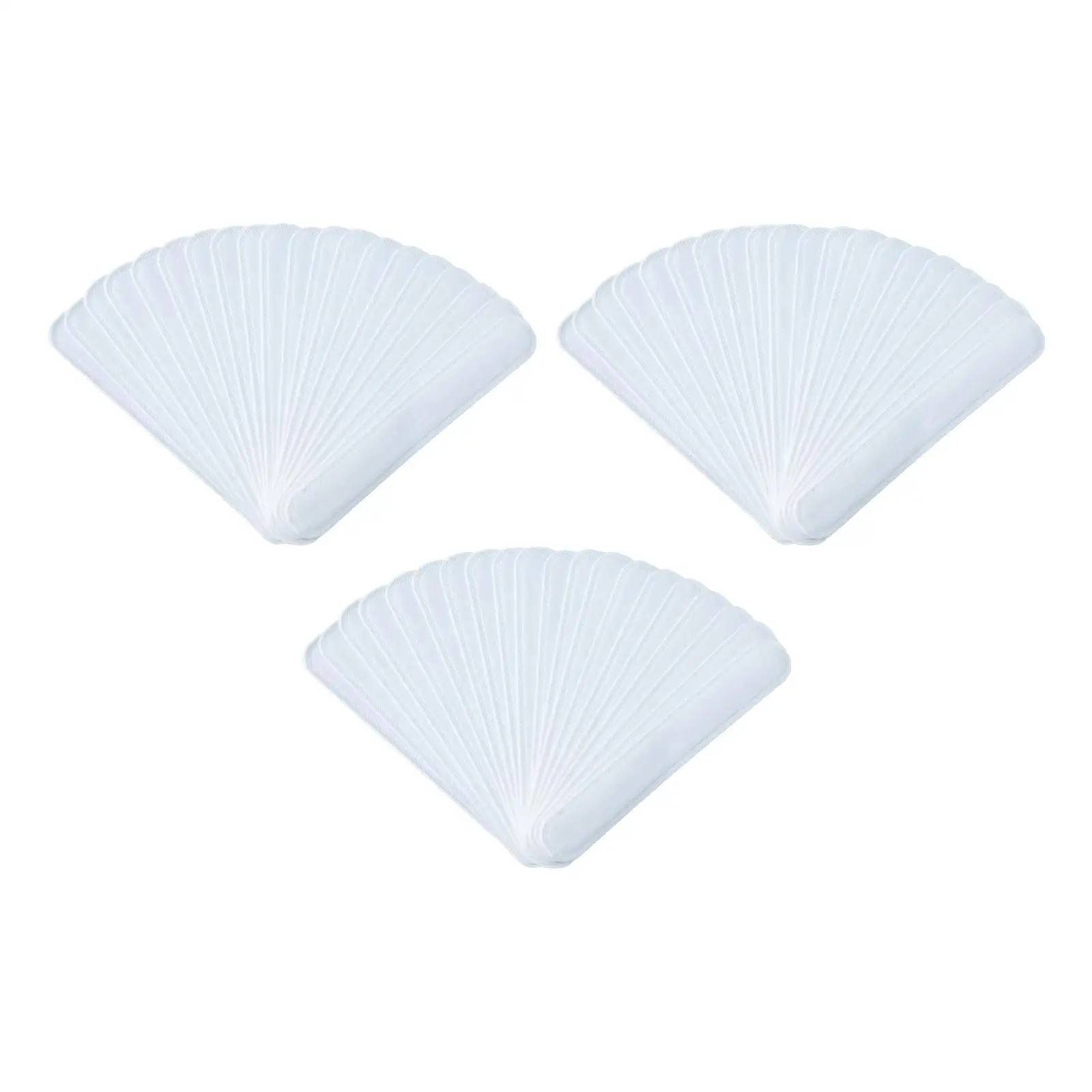 60x Hat Sweat Liner Absorbent Pad Disposable Protector Women Men Hat Sweat Bands Liner Cap hat sweat absorber