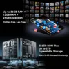 Blackview MEGA 2 Tablet PC, Android 15, 12'' 2K FHD+ Display 36GB(12+24)RAM 256GB ROM, 9000mAh 16MP AI Main Camera 4G Tablets 5