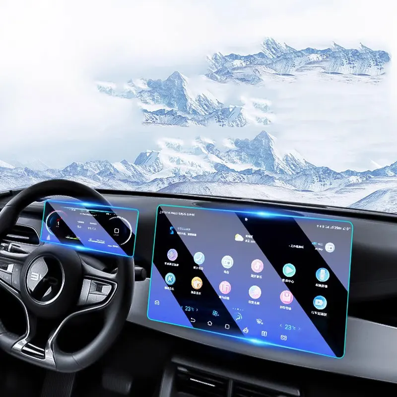 Pellicola Vetro Temperato Per Schermo BYD Seal U DM-i 2024 - 15.6 Pollici, Anti-Graffio E Anti-Riflesso - Foto 12