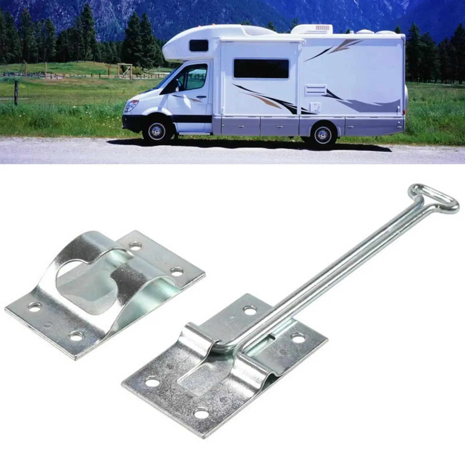 

Generic RV Door Holder Catch Easy Installation Replacement Metal Entry Door