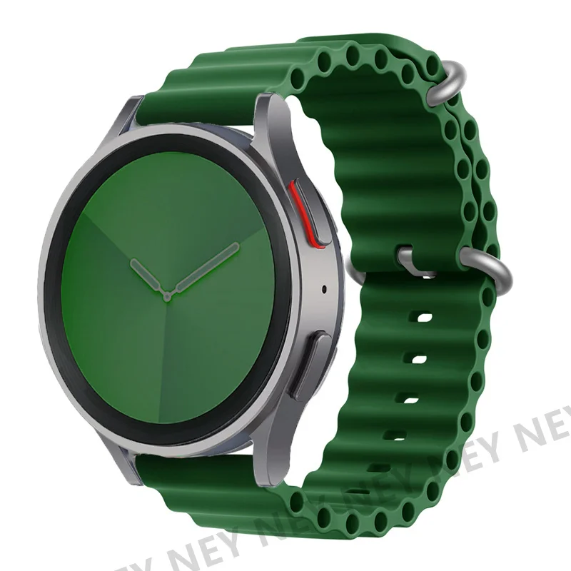 Ocean Bands Silicone Watch Strap - Universal Fit, 22mm/20mm