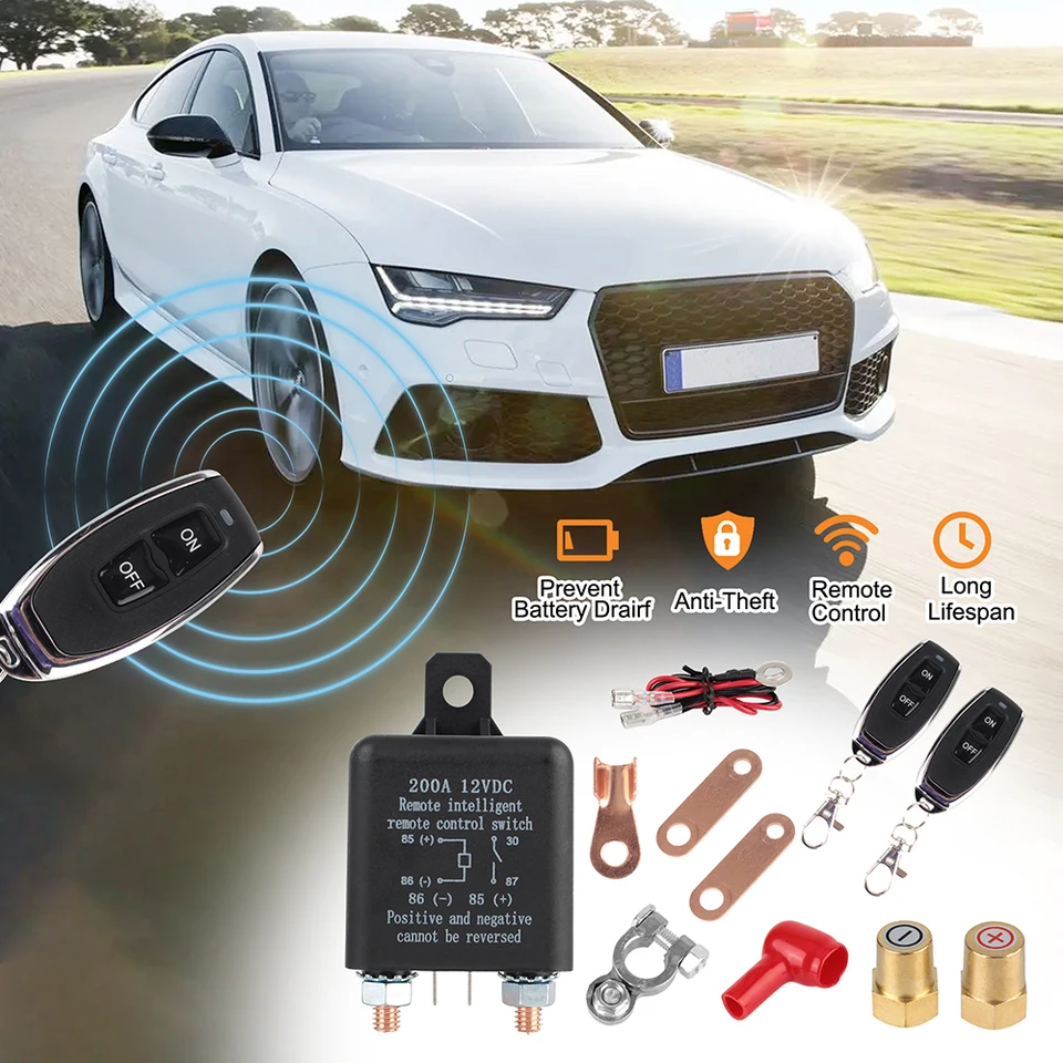 Lot De 2 Interrupteurs à Pédale 6V/12V/24V Pour Voiture électrique Enfant – 2 Broches, Piston Submersible, Robuste – Remplacement Facile