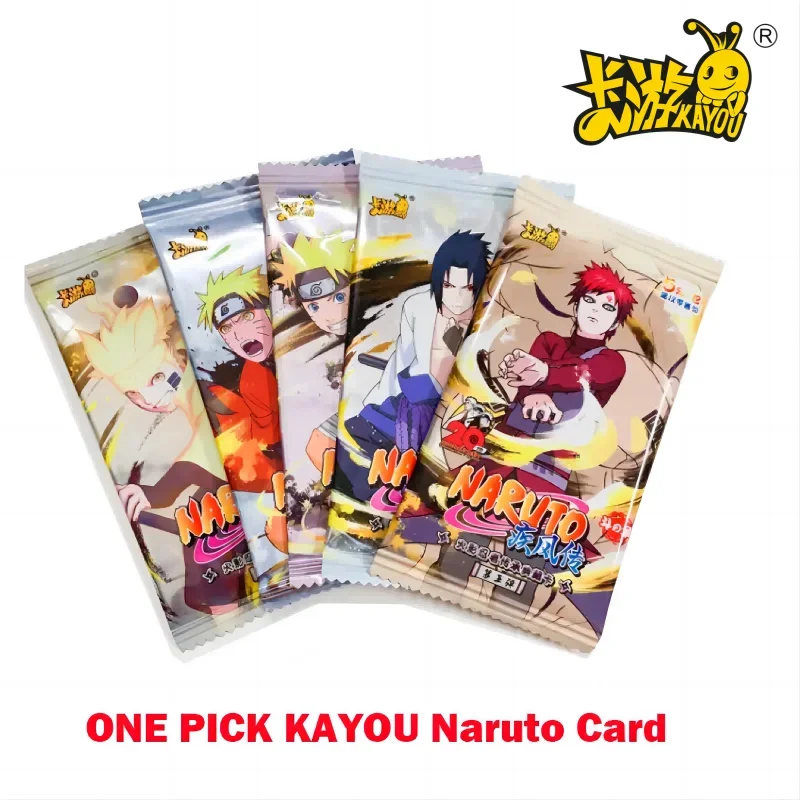 Kyou Anime Naruto Cards Booster Box Genuine Figure Card Pack Tier 3 Wave 5 Packs Naruto Nr Sp Sasuke Collection Game Card Gift