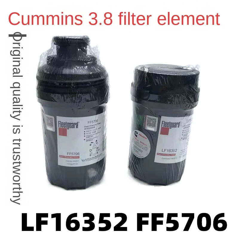 FF5706 Cummins 3 8 Fuel Filter Cartridge LF16352 Engine Oil Filter ff5706-cummins-3-8-fuel-filter-cartridge-lf16352-engine-oil-filter