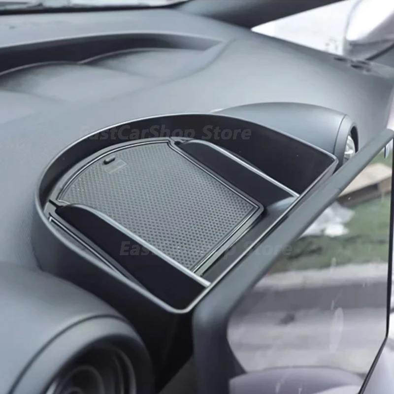 

For BYD Atto 2 Dolphin 2022 2023 Car Navigation Screen Rear Storage Box Container Interior Stowing Tidy Organizer Tissue Box