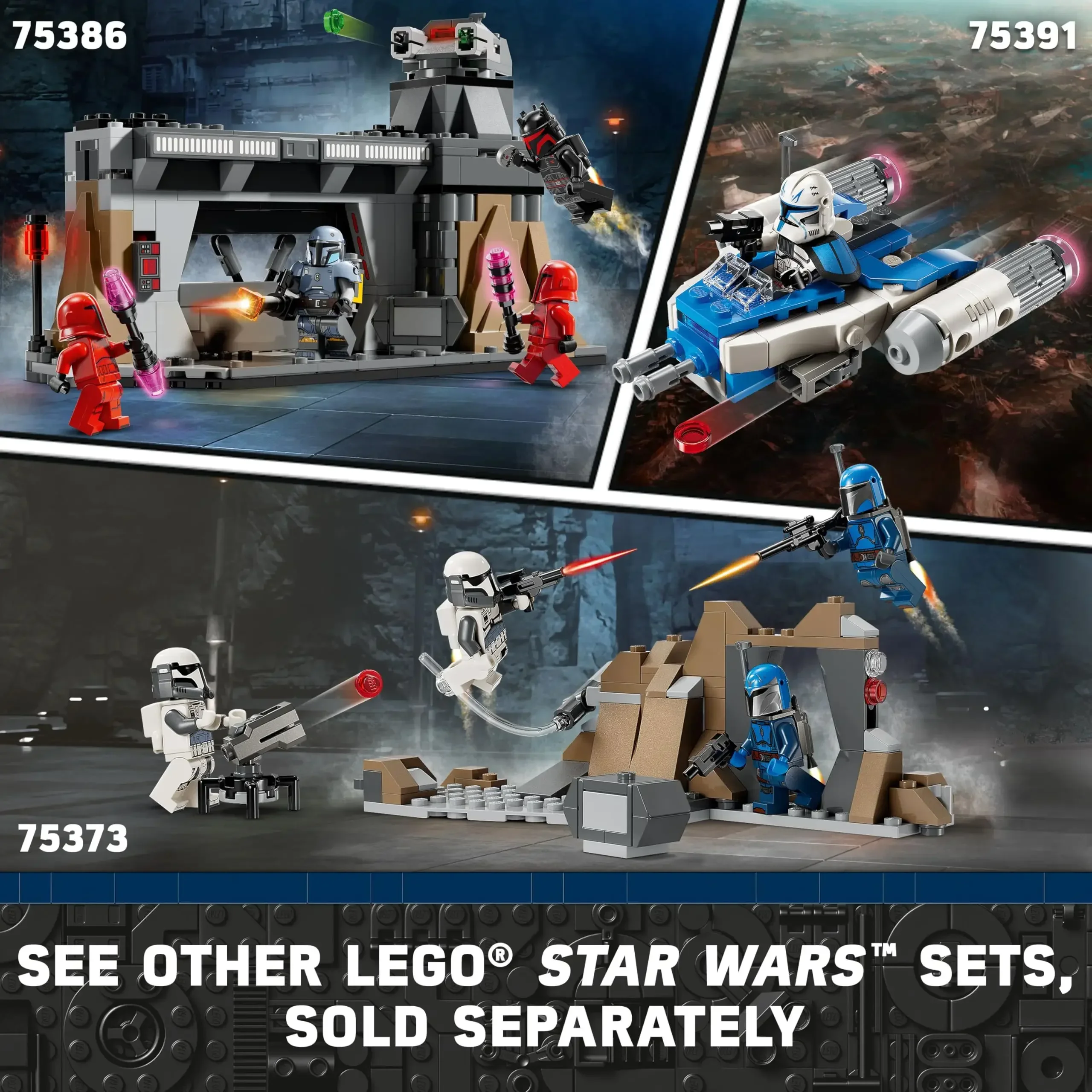 LEGO Star Wars Luke Skywalker X-Wing Mech with Luke Skywalker Toy Building Set for Kids Ages 6+ Birthday Gift 75390 195 Pieces - Bilde 6