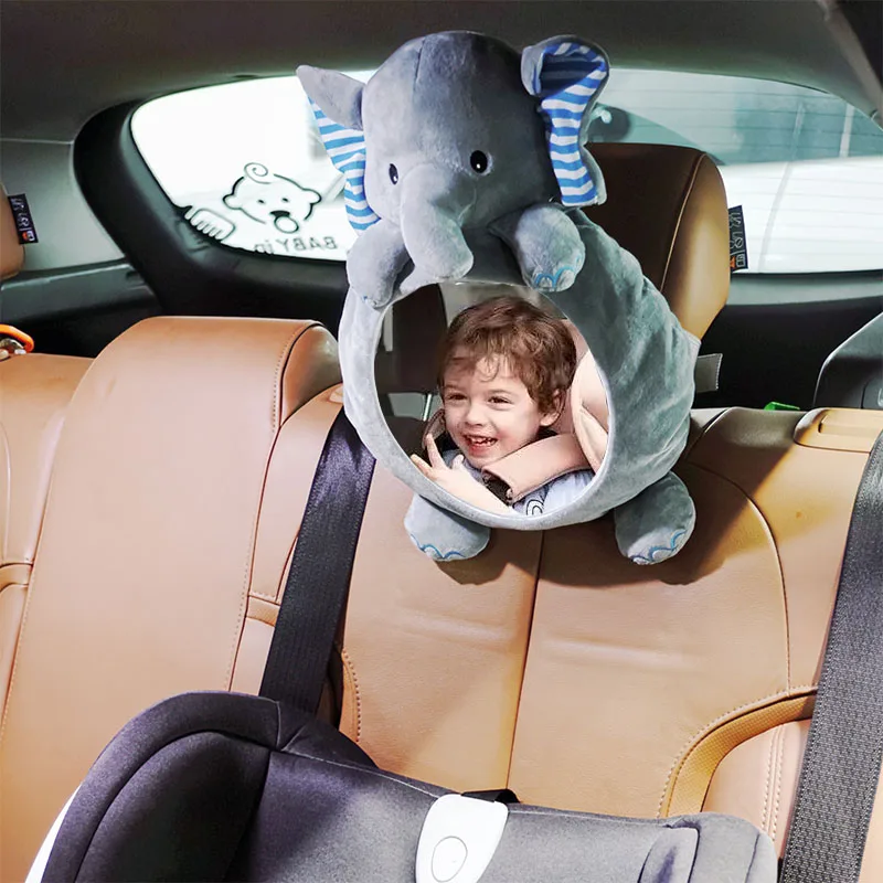 Car mounted child safety seat, baby reflector, baby cognitive car observation mirror, rearview mirror