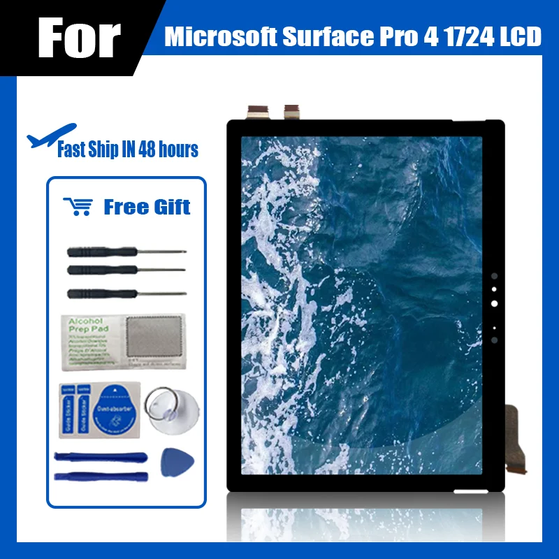 

Original Display Replacement for Microsoft Surface Pro 4 1724 LCD Display Touch Screen Digitizer Assembly for Surface Pro4 LCD