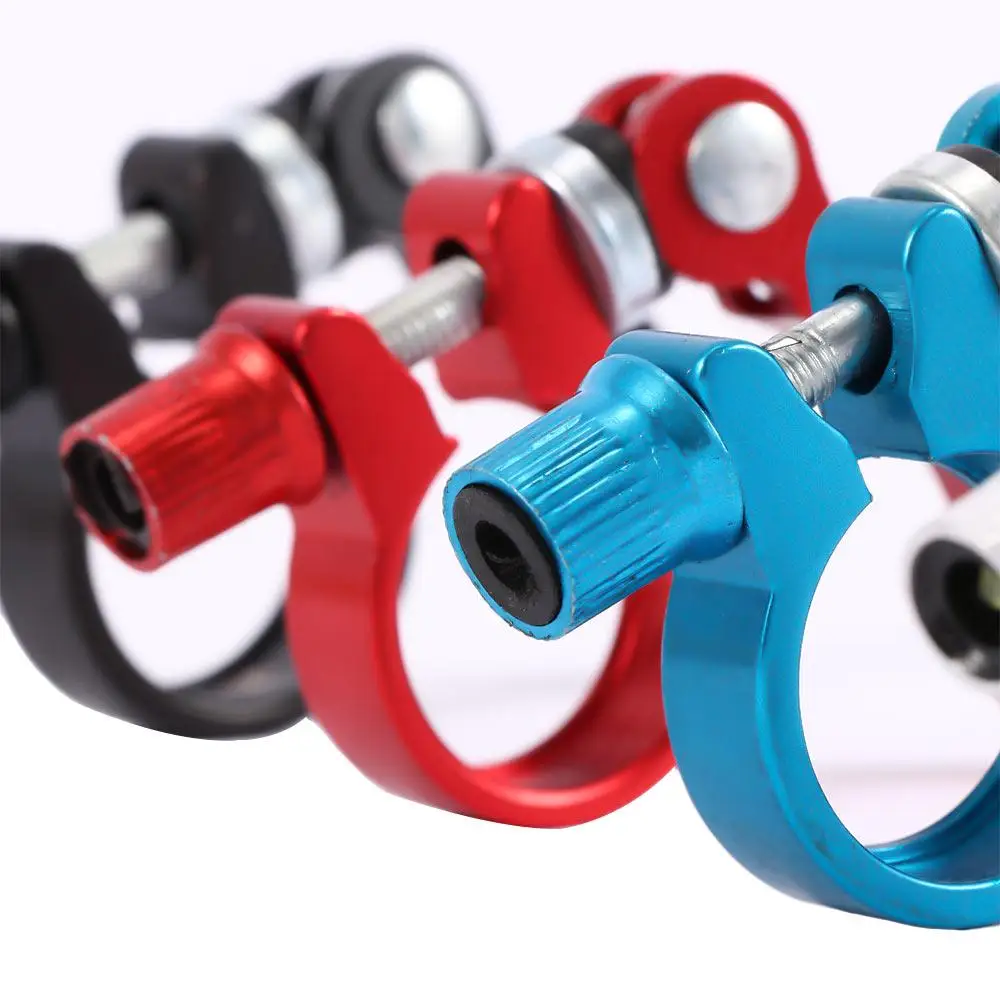 

Bicycle Seat Post Aluminum Alloy Quick Release Spare Parts Seat Tube Clip Cycling Accessories Seat Post Clamp Seatpost Clamps