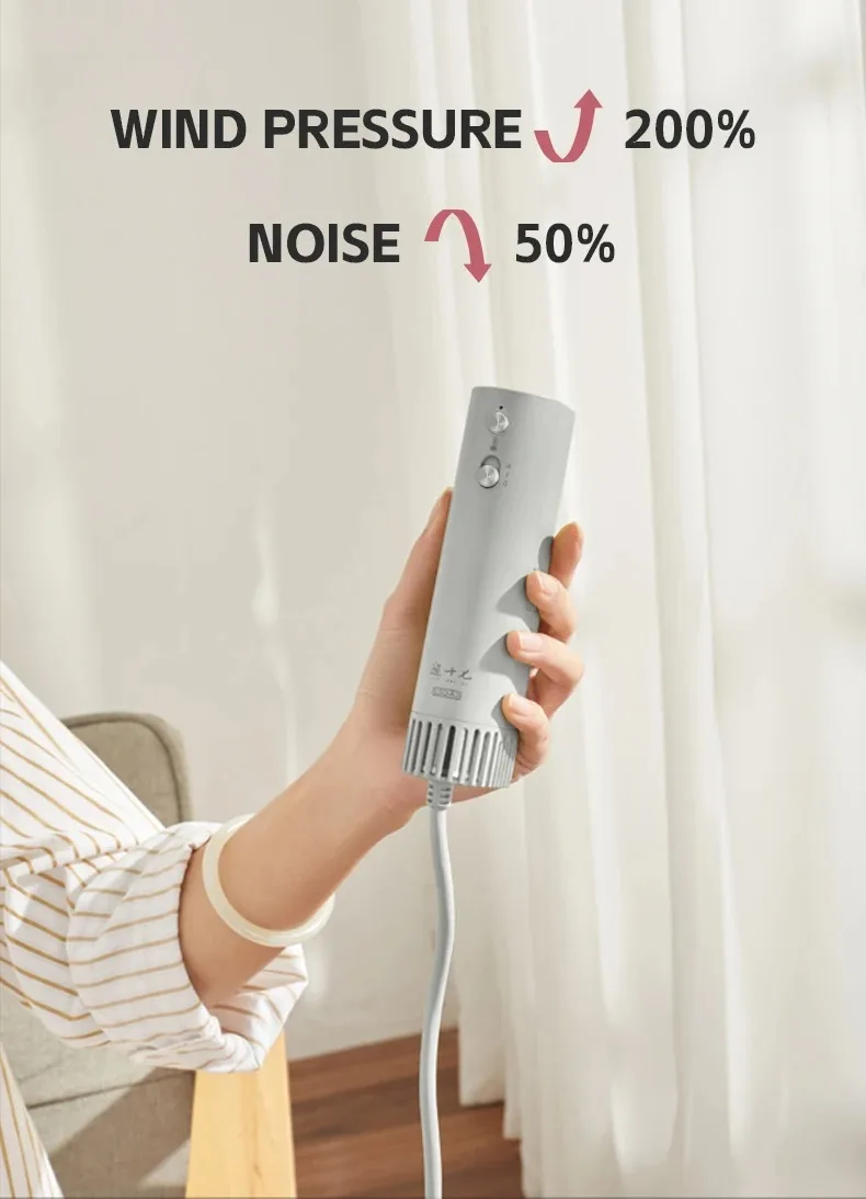 110V Pet Hair Dryer with USA Standard power plug Neck Hanging Hair Dryer Universal for Cats And Dogs Silent Beauty Drying