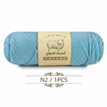 100 Grams/Ball Crochet Cotton Yarn For Knitting Bargain Cotton Baby Milk  Thread Worsted Handmade Wool Line Cheap