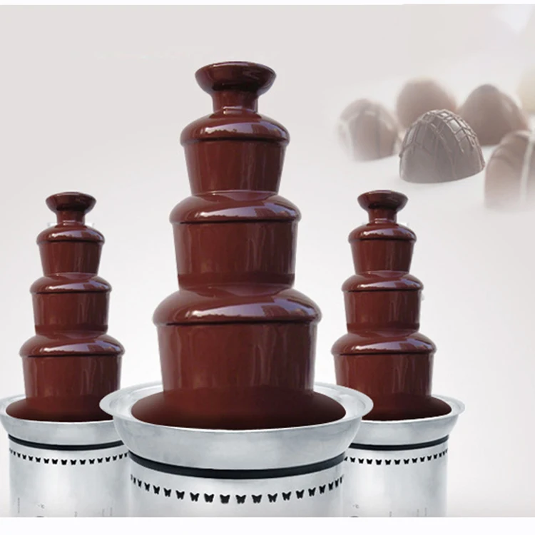 Description Picture 2 of itemProfessional Commercial Stainless Steel Chocolate Waterfall Fountain Machine