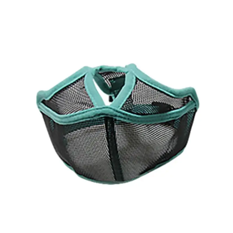 Mesh Bulldog Museruola Bocca Copertura In Rete Per Cane Traspirante Pet Basket Museruole Regolabile Mesh Dog Face Cover Museruola Per Piccolo