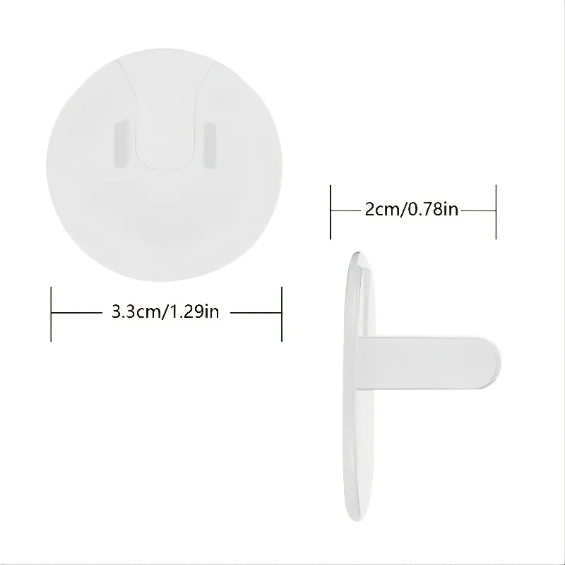 12pcs Intersect Cap, Clear Kids Protector Electric Safety Cap