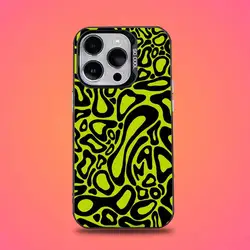 Sleek Anti - Fall Black Matte Hard Bumper Phone Case Featuring Lando Norris F1 Design - iPhone 13 Pro Max (Z1)